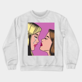 Pop Art Lovers Crewneck Sweatshirt